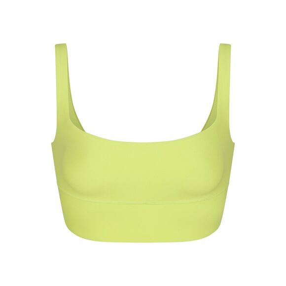 Skims Fits Everybody Square Neck Longline Bralette Daffodil Size Medium - Picture 1 of 10